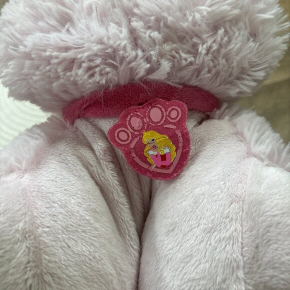 Pillow Pets Disney Princess Sleeping Beauty Aurora Pink Kitty Cat Plush 13” - Picture 8 of 9